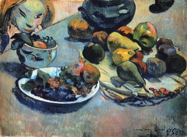 Fruit still life de Paul Gauguin