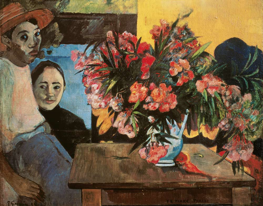TE TIAKE FARANI (the French bouquet of flowers) de Paul Gauguin
