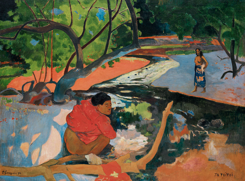 Te po poi (The Morning) de Paul Gauguin