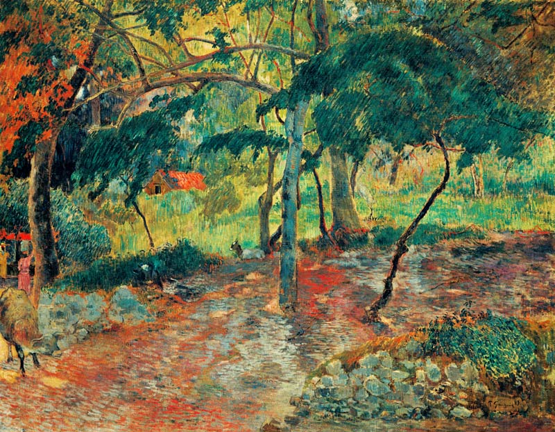 Tropical Landsape de Paul Gauguin
