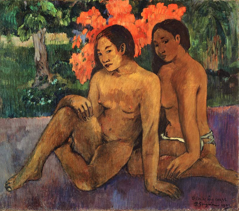 Sus cuerpos dorados de Paul Gauguin