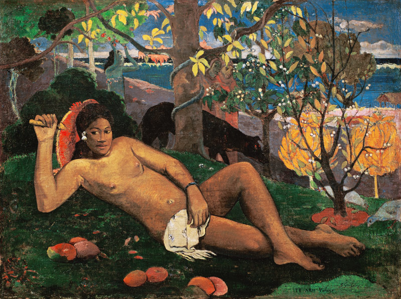 Distinguished Mrs. (Te Arii Vahine) de Paul Gauguin