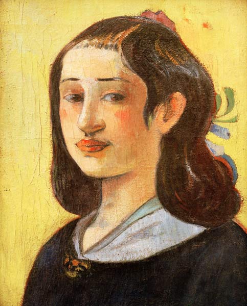 Portrait of Aline Gauguin de Paul Gauguin