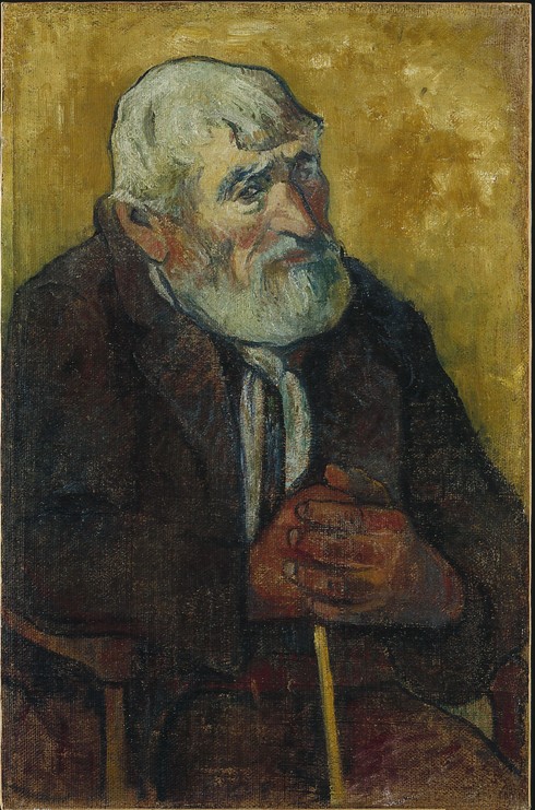 Old Man with a Stick de Paul Gauguin