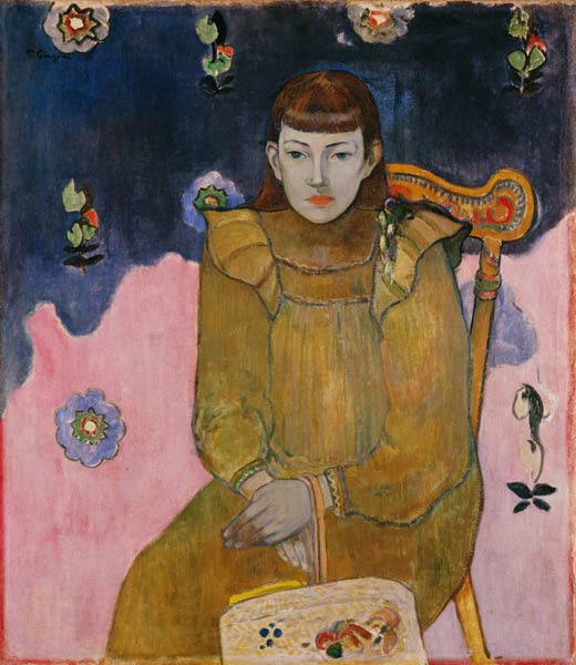Retrato de una niña (Vaite Goupil) de Paul Gauguin