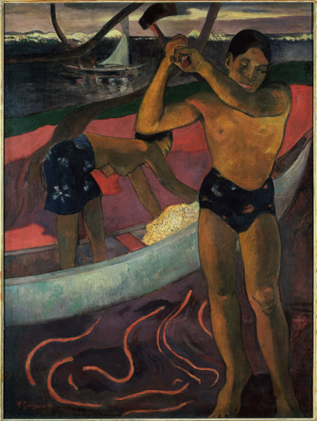 The Woodcutter from Pia de Paul Gauguin