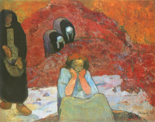 Reap misery in Arles or human de Paul Gauguin