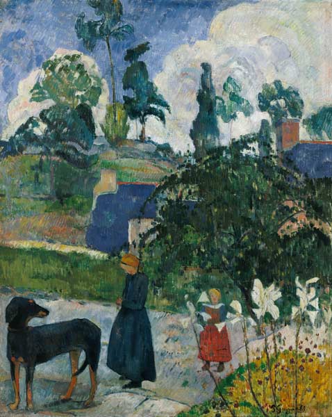 In the lilies de Paul Gauguin