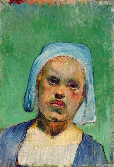 Head of a Breton de Paul Gauguin