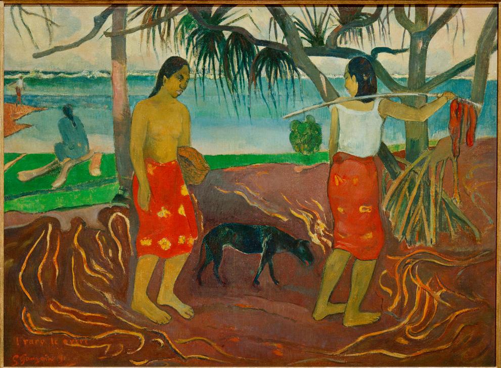 I raro te oviri de Paul Gauguin