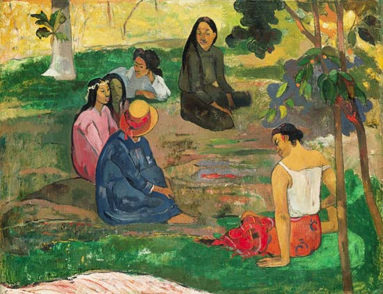 Les Parau Parau (The Gossipers), or Conversation de Paul Gauguin