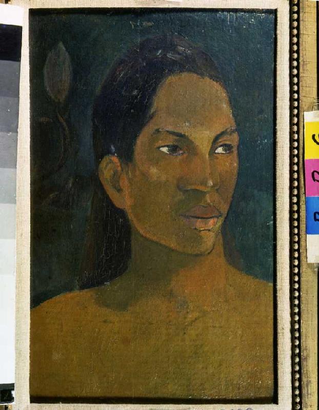 Head of a Tahitian de Paul Gauguin