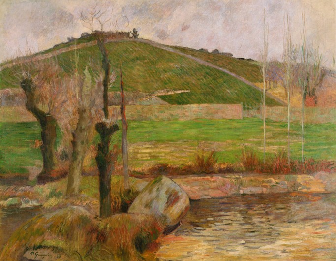 Landscape near Pont-Aven de Paul Gauguin