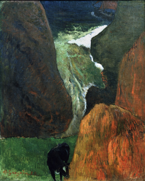 Landscape with Cow de Paul Gauguin