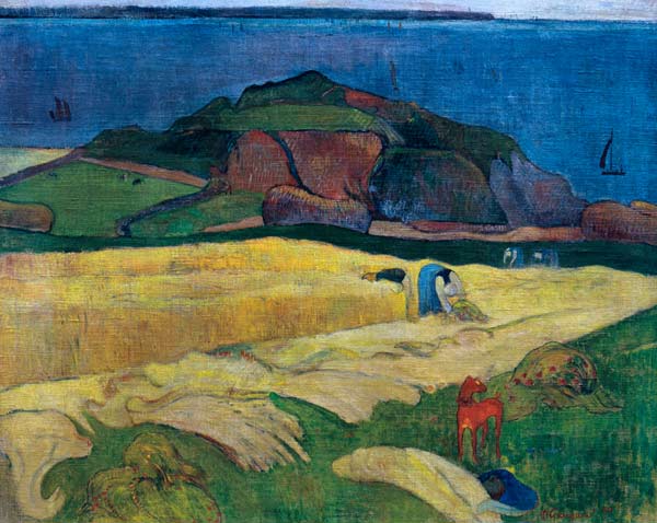 Die Ernte am Meer: Le Pouldu de Paul Gauguin