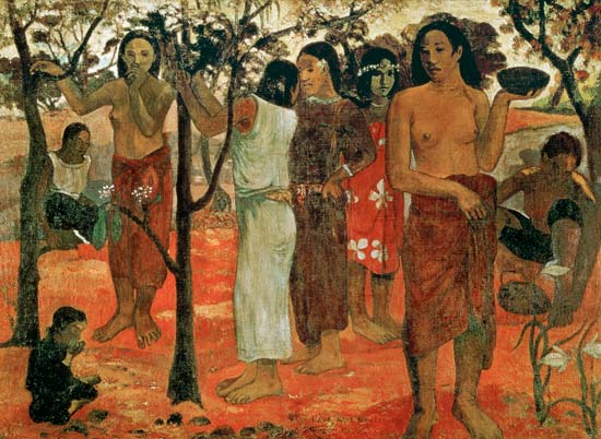 Nave Nave Mahana (Delightful Days) de Paul Gauguin
