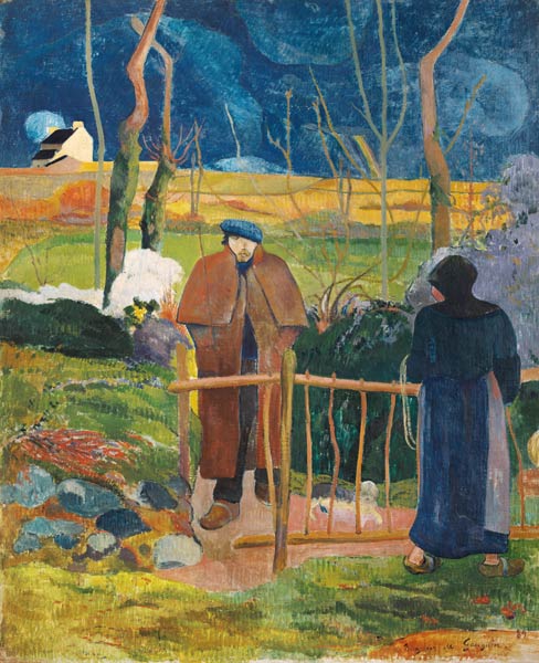 Voucher at-home day, Monsieur Gauguin de Paul Gauguin