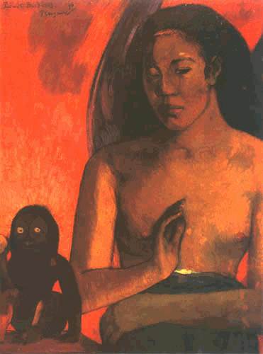 Devoid of destitute of Poémes de Paul Gauguin