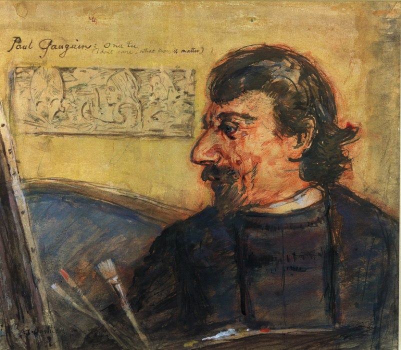 Portrait of Paul Gauguin de Paul Gauguin
