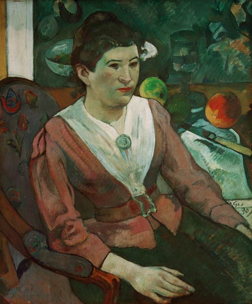 Portrait Marie Derrien Lagadu de Paul Gauguin
