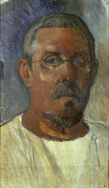 Self-portrait 1903 de Paul Gauguin