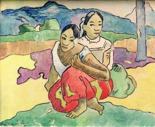 Study for Nafea faa ipoipo de Paul Gauguin