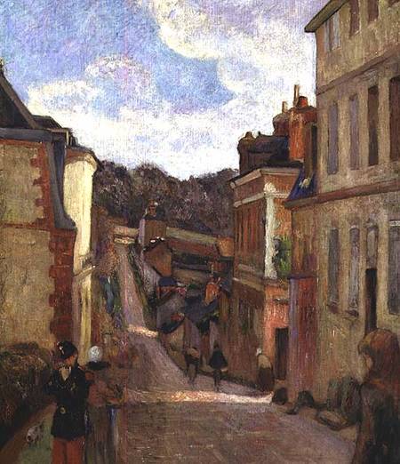 A Suburban Street de Paul Gauguin