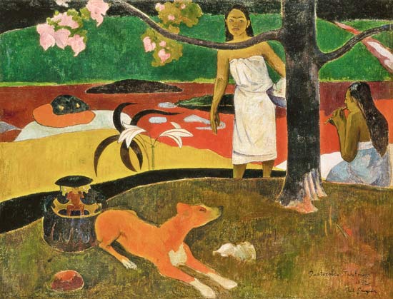 Canciones de Pastor Tahitiano de Paul Gauguin