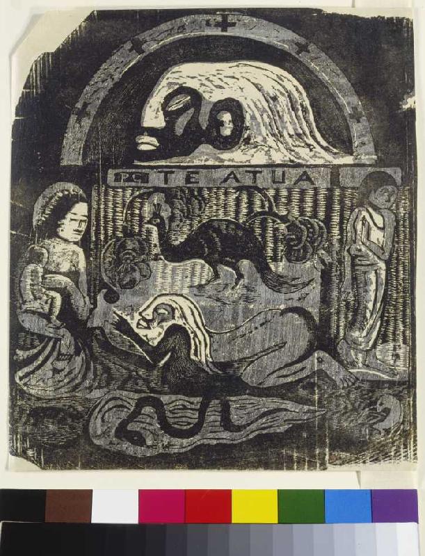 Te Atua - Les Dieux (Te Atua - Die Götter) de Paul Gauguin