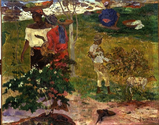 Topical Conversation de Paul Gauguin