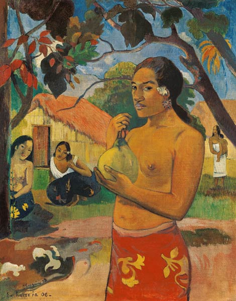 Where do you go? (Ea haere ia oe) de Paul Gauguin
