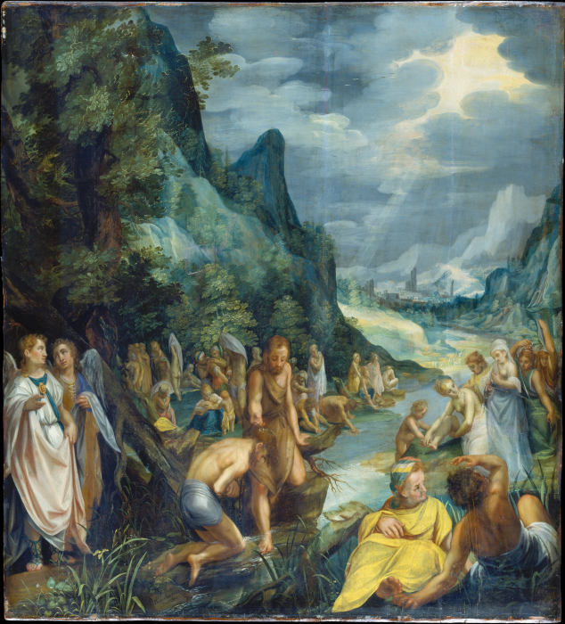 The Baptism of Christ de Paul Juvenel d. Ä.