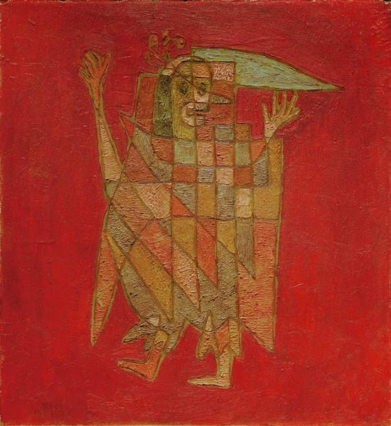 Allegorische Figurine (Verblassung), de Paul Klee