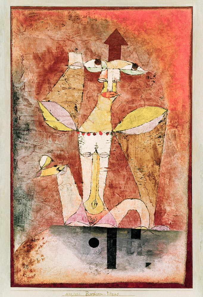 Barbaren-Venus, 1921. 132 de Paul Klee