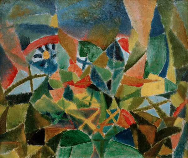 Blumenbeet, 1913.193. de Paul Klee