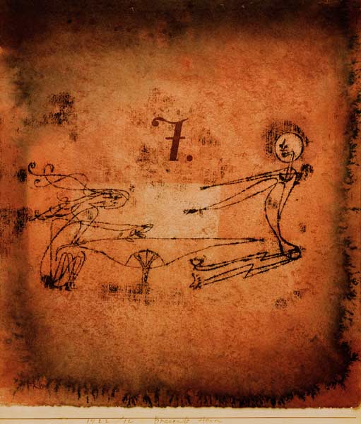 Brauende Hexen, 1922, 12. de Paul Klee
