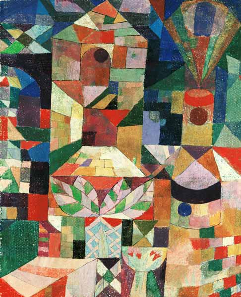 Castle garden de Paul Klee