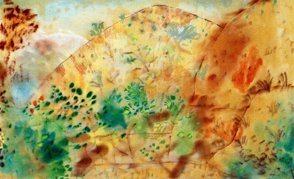 Citronenhain 1924.24. de Paul Klee