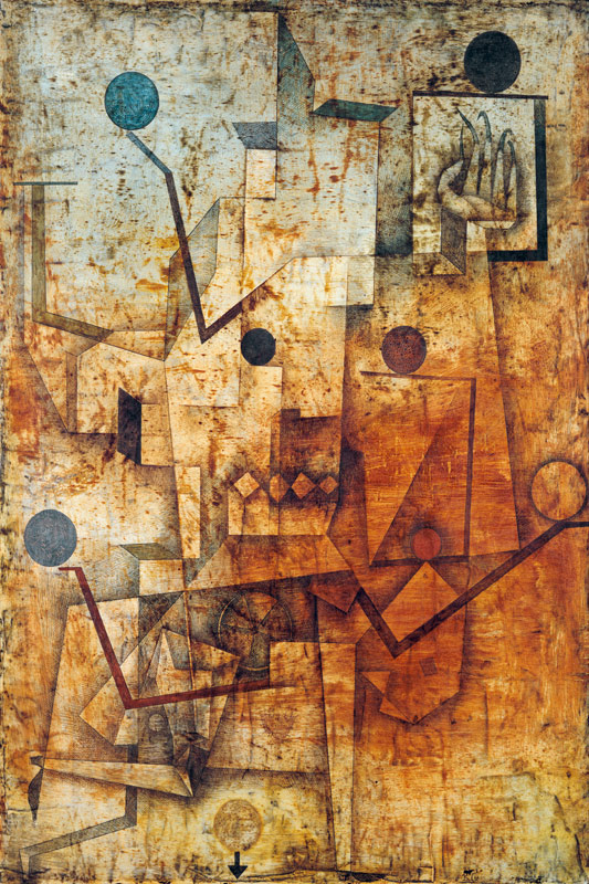 The devil juggles. de Paul Klee