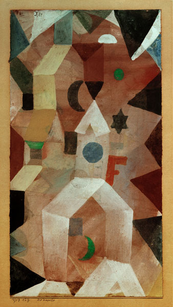 Die Kapelle, 1917, 127. de Paul Klee