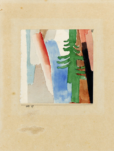 Die Tanne de Paul Klee