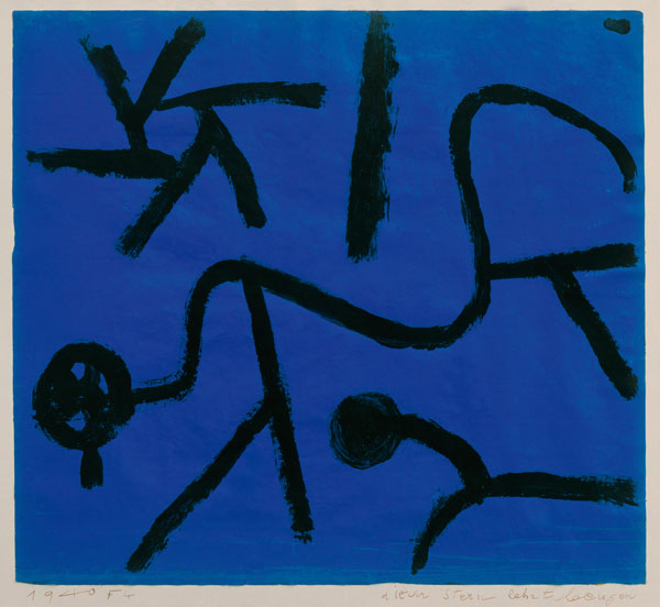 Dieser Stern lehrt beugen, 1940, de Paul Klee