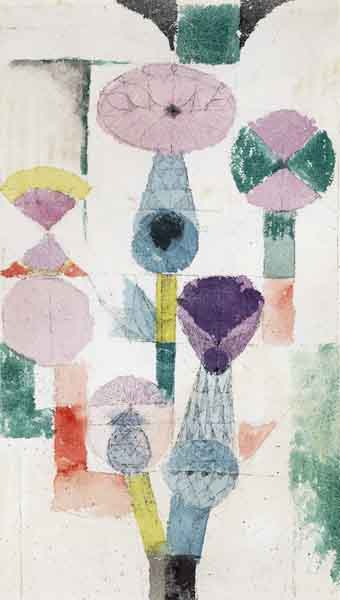 Distelblüte de Paul Klee