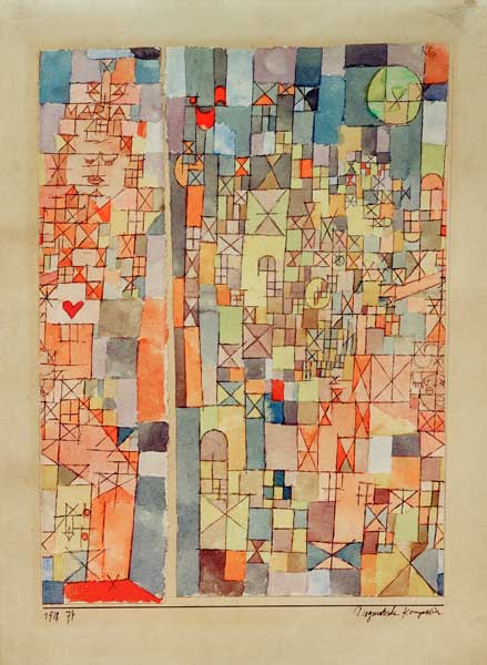 Dogmatische Komposition, 1918, 74. de Paul Klee