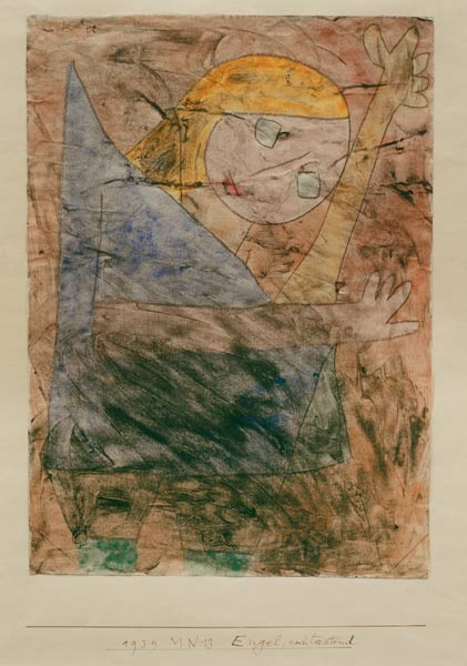 Engel, noch tastend, 1939. de Paul Klee