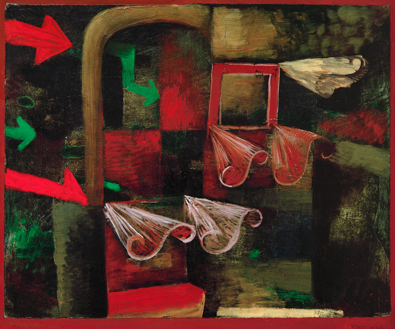 Feuerwind, 1922, 17. de Paul Klee