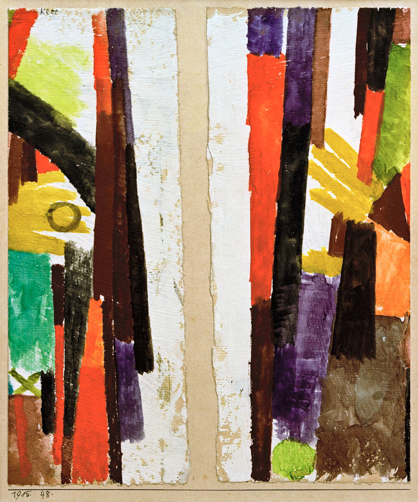 - Fluegelstuecke zu 1915 45. - 1915,48. - de Paul Klee