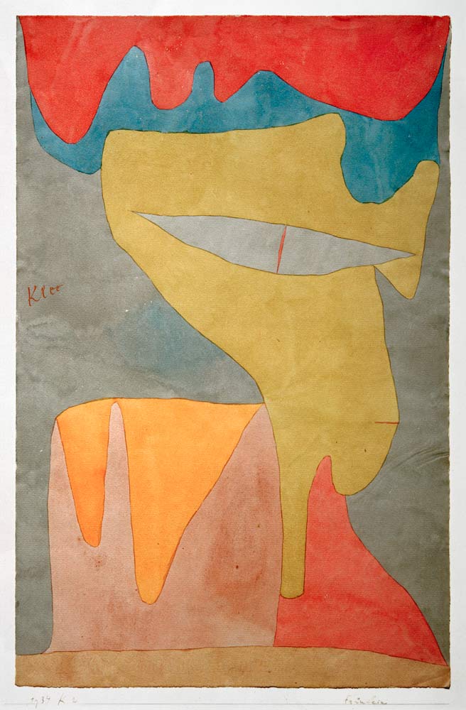Fraeulein, 1934, de Paul Klee