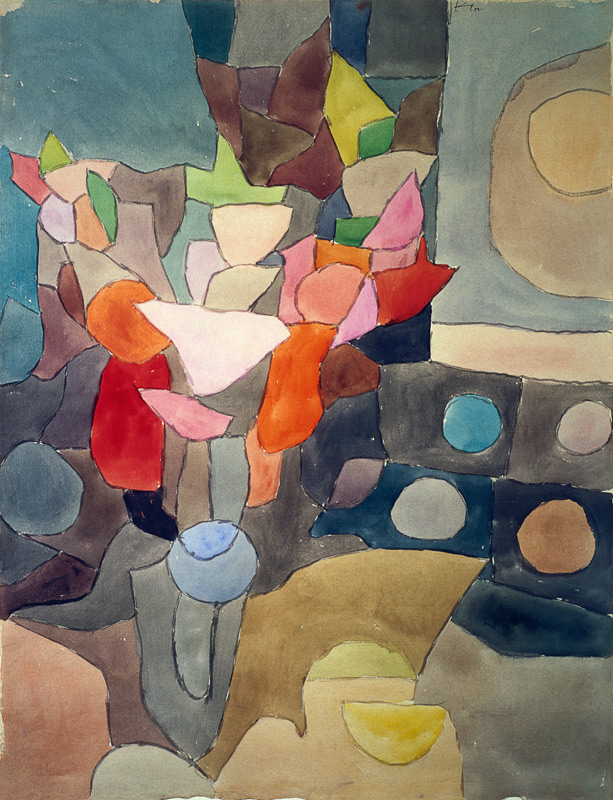 Gladiolos de Paul Klee