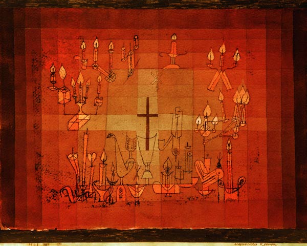 Haeusliches Requiem, 1923, 151. de Paul Klee